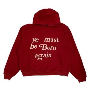 CPFM ye must be born again hoodie sweatshirt red XL Cactus Plant Flea Market